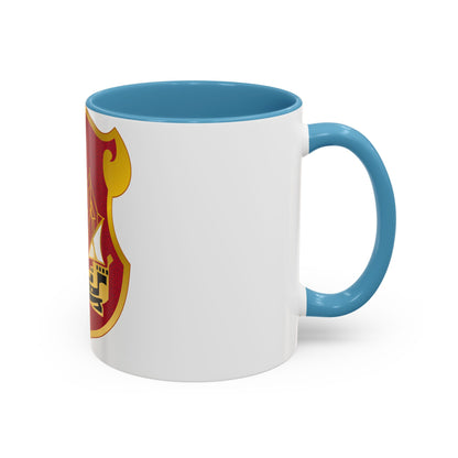 9 Antiaircraft Artillery Gun Battalion (U.S. Army) Accent Coffee Mug