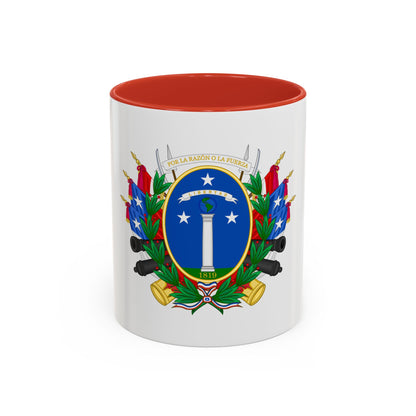 Greater Coat of Arms of Chile (1819-1834) - Accent Coffee Mug