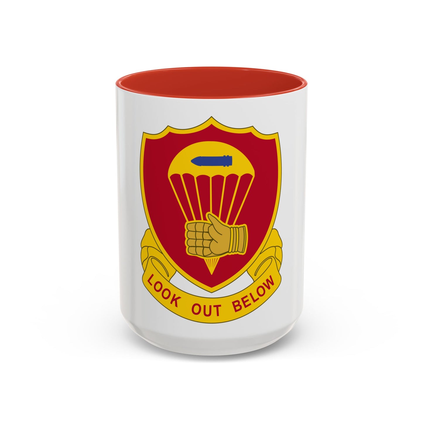 376 Airborne Field Artillery Battalion (U.S. Army) Accent Coffee Mug