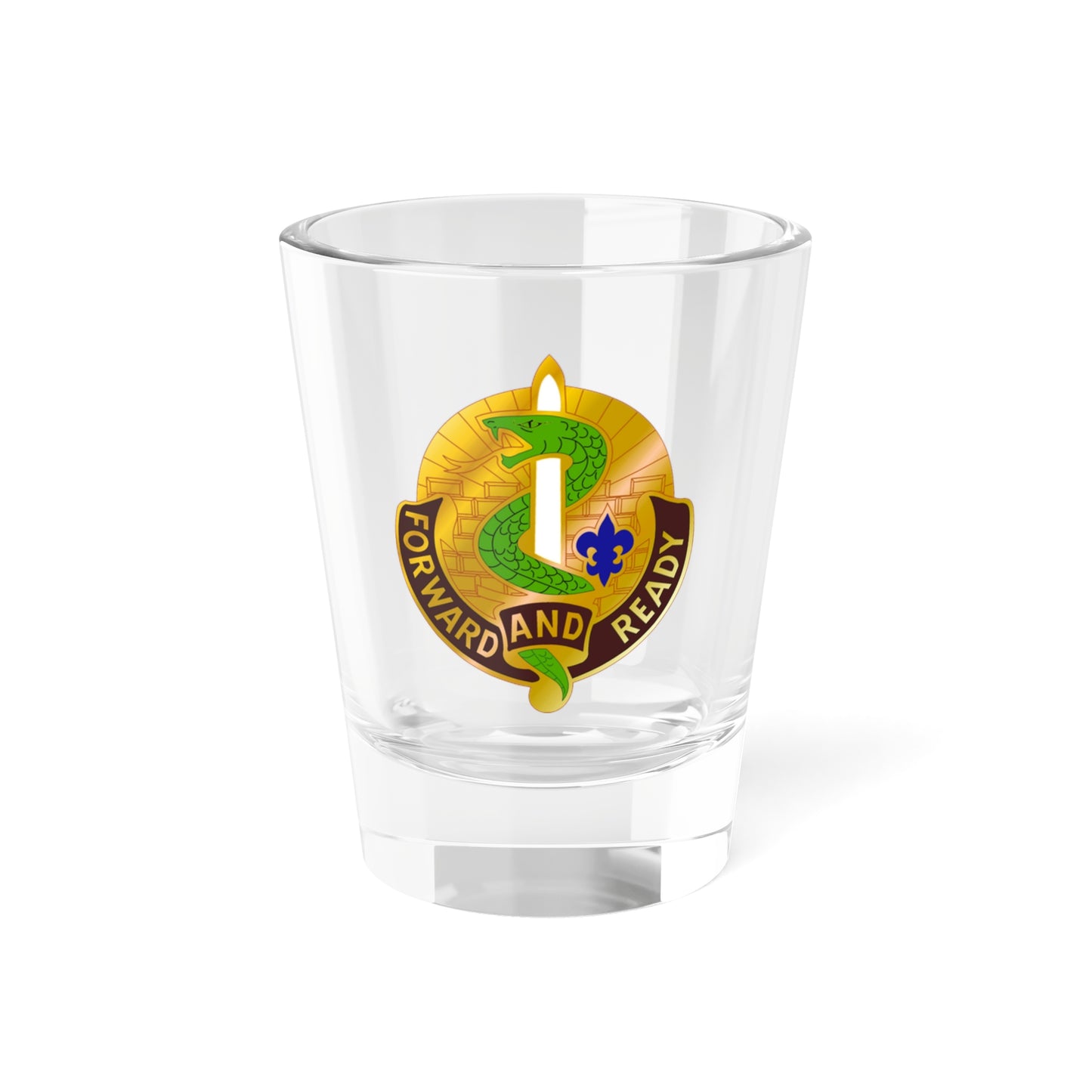 Verre à liqueur 4 Medical Brigade 2 (armée américaine) 1,5 oz