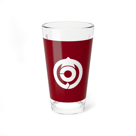 Flag of Wanouchi Gifu (Japan) Pint Glass 16oz