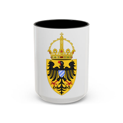 Coat of arms of Louis IV, Holy Roman Emperor - Accent Coffee Mug