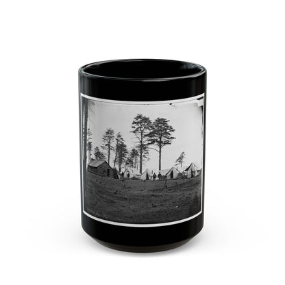 Brandy Station, Va. Chief Engineer's Camp; Another View (U.S. Civil War) Black Coffee Mug