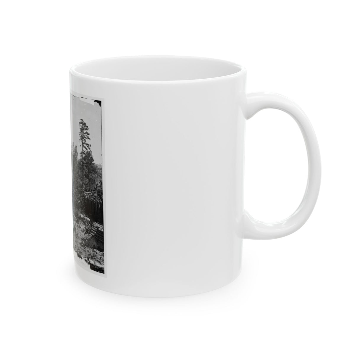 Atlanta, Georgia. Fortifications (U.S. Civil War) White Coffee Mug