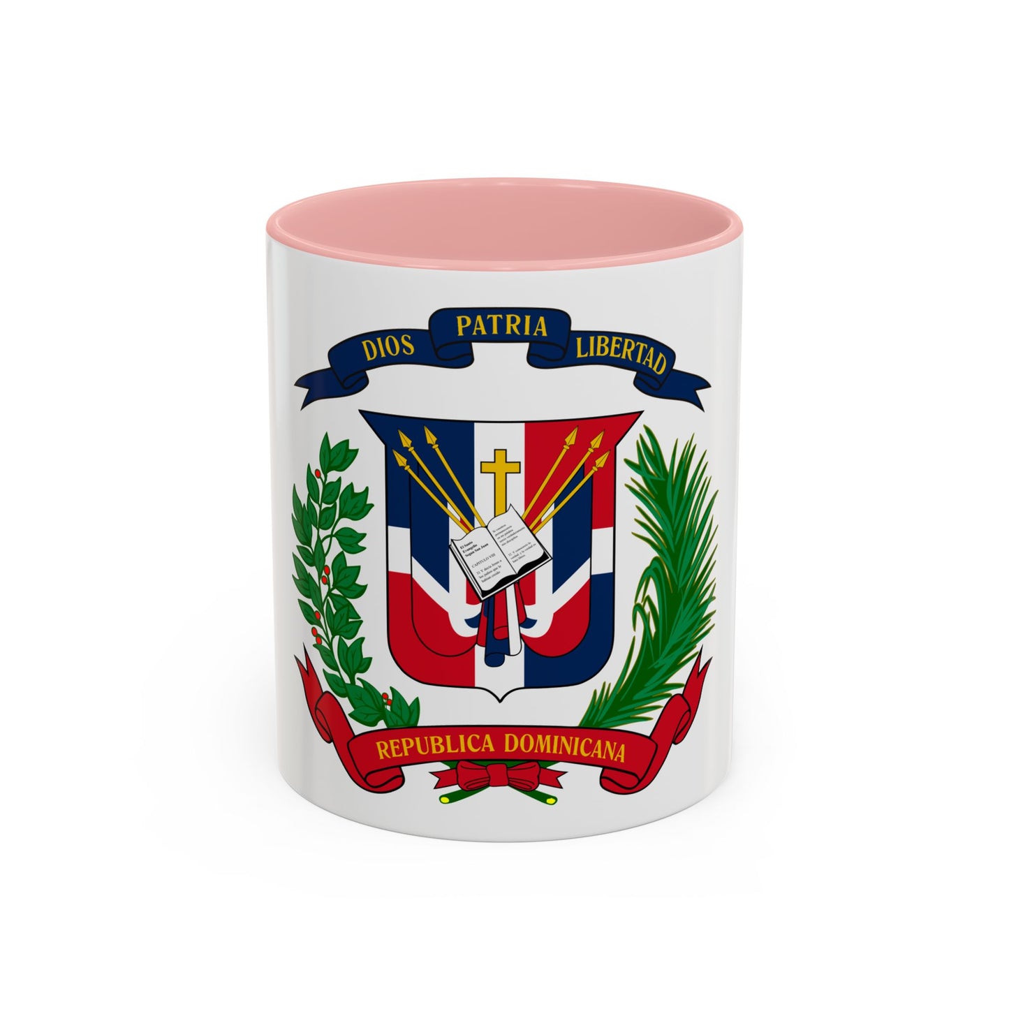 Coat of arms of the Dominican Republic - Accent Coffee Mug