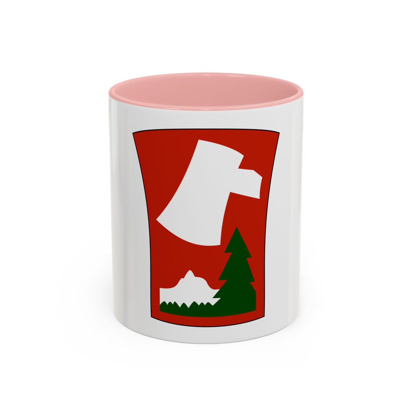 70th Infantry Division patch (U.S. Army) Accent Coffee Mug