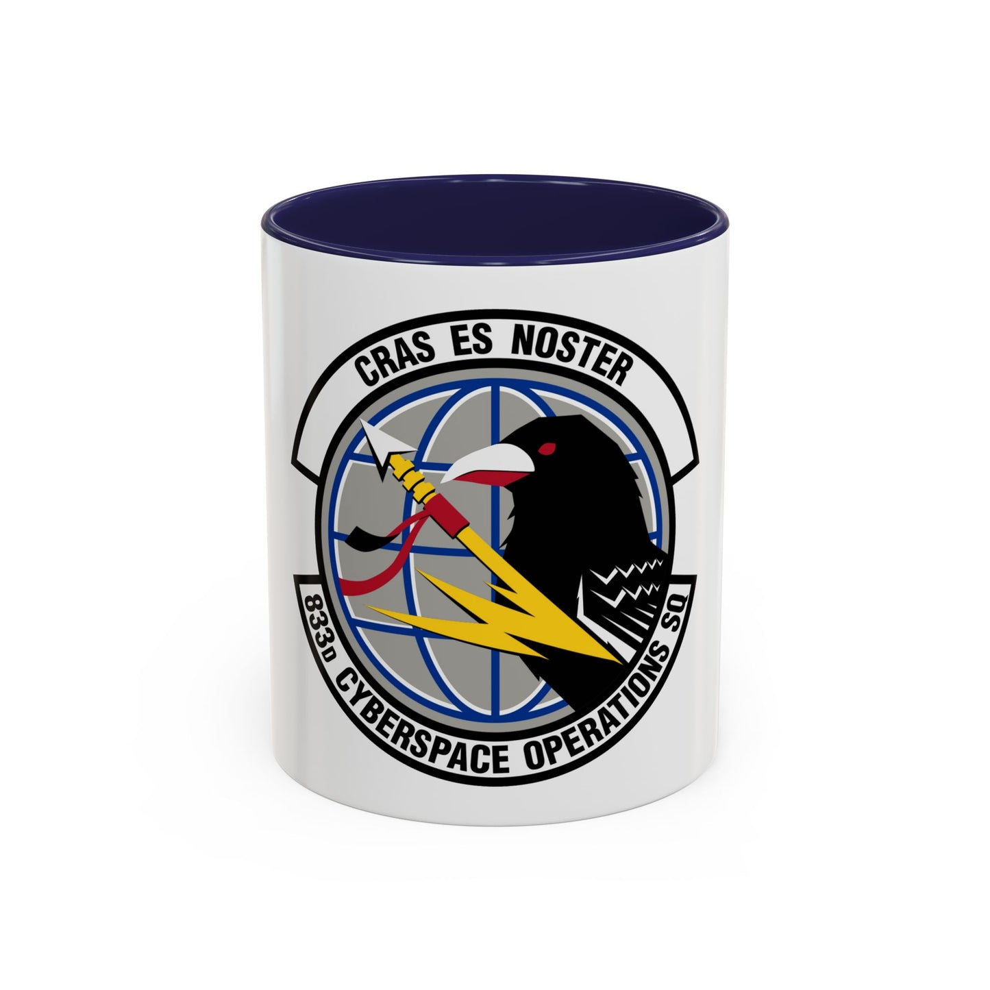 833 Cyberspace Operations Squadron ACC (U.S. Air Force) Accent Coffee Mug