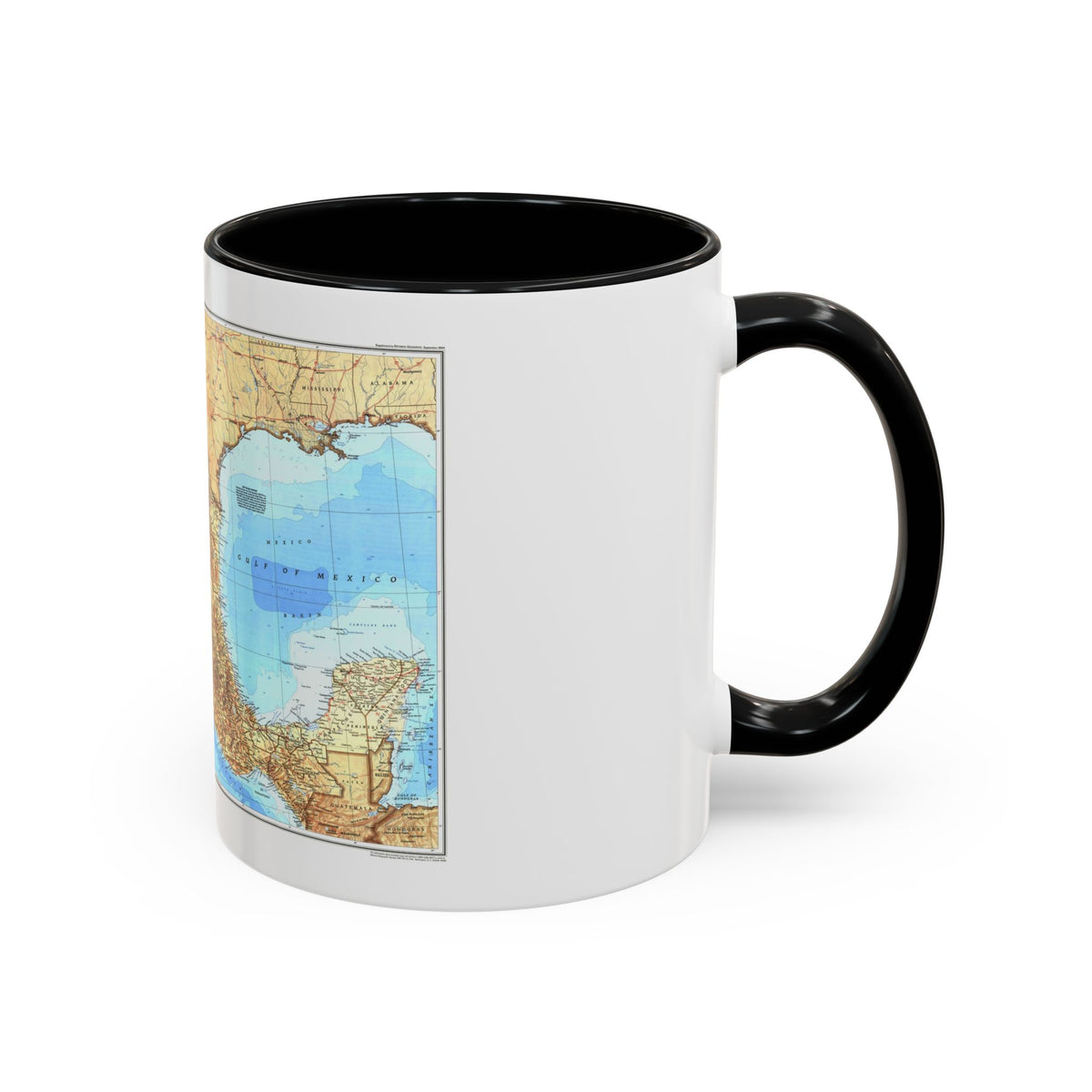North America - Mexico (1994) (Map) Accent Coffee Mug