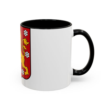 Coats of arms of the Grand Duchy of Finland - Accent Coffee Mug