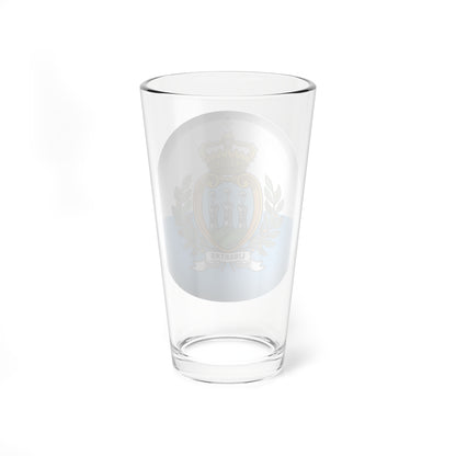 Flag orb San Marino (San Marino) Pint Glass 16oz