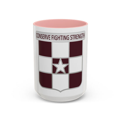 55 Medical Group (U.S. Army) Accent Coffee Mug