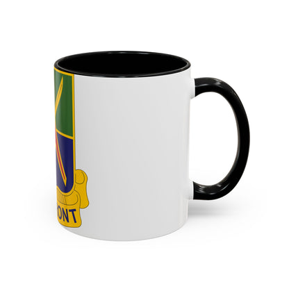 501st Military Intelligence Battalion (U.S. Army) Accent Coffee Mug