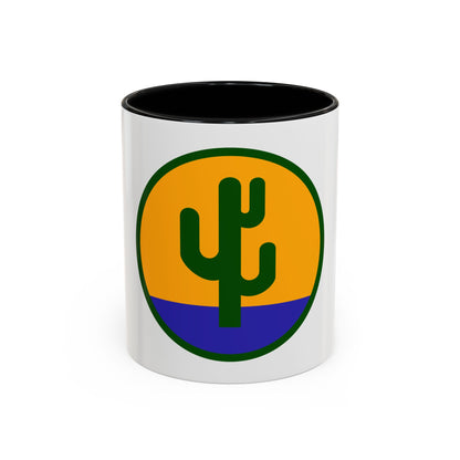 US 103rd Infantry Division (U.S. Army) Accent Coffee Mug