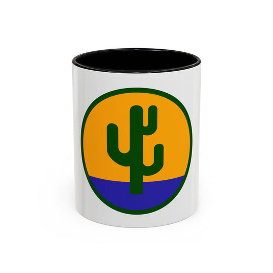 US 103rd Infantry Division (U.S. Army) Accent Coffee Mug