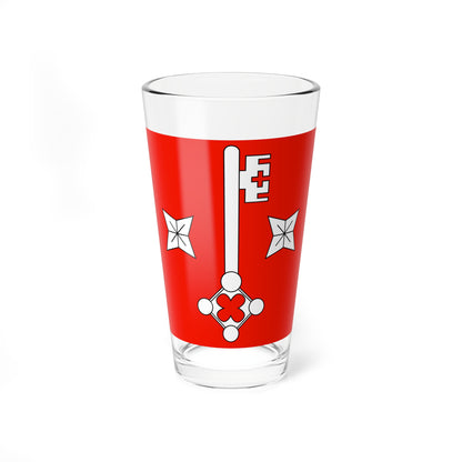 Drapeau Grandjean (France) Pint Glass 16oz