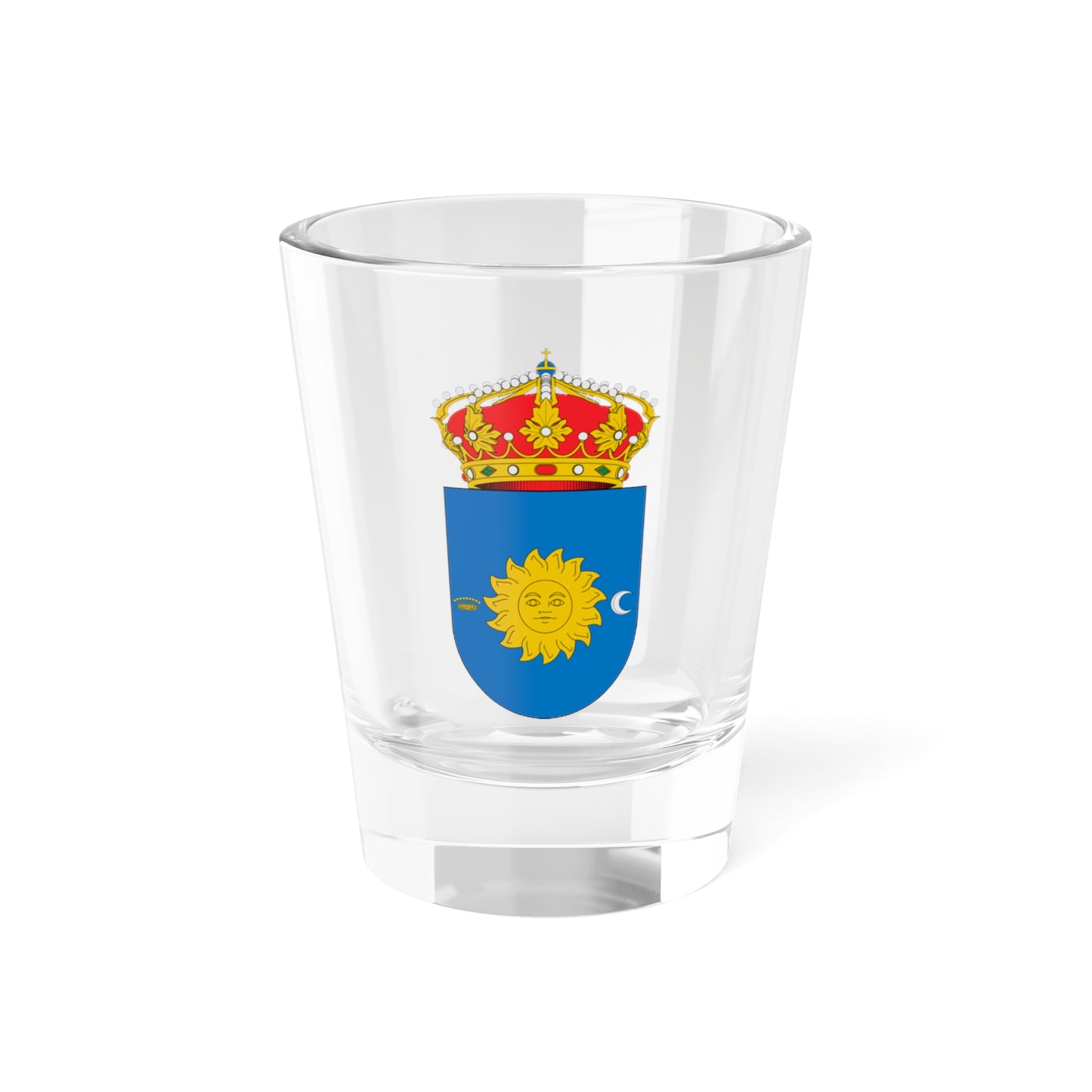 Escudo de Lucena de Jalón (Spain) (Coat of Arms) Shot Glass 1.5oz