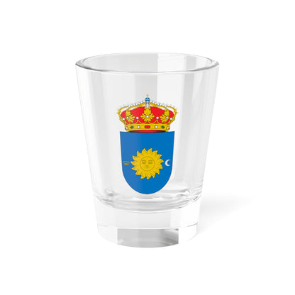 Escudo de Lucena de Jalón (Spain) (Coat of Arms) Shot Glass 1.5oz