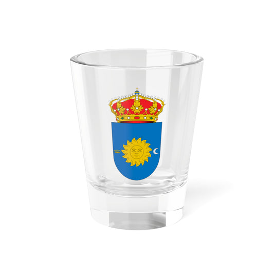 Escudo de Lucena de Jalón (Spain) (Coat of Arms) Shot Glass 1.5oz