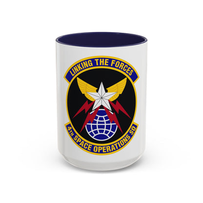 4th Space Operations Squadron (U.S. Air Force) Accent Coffee Mug