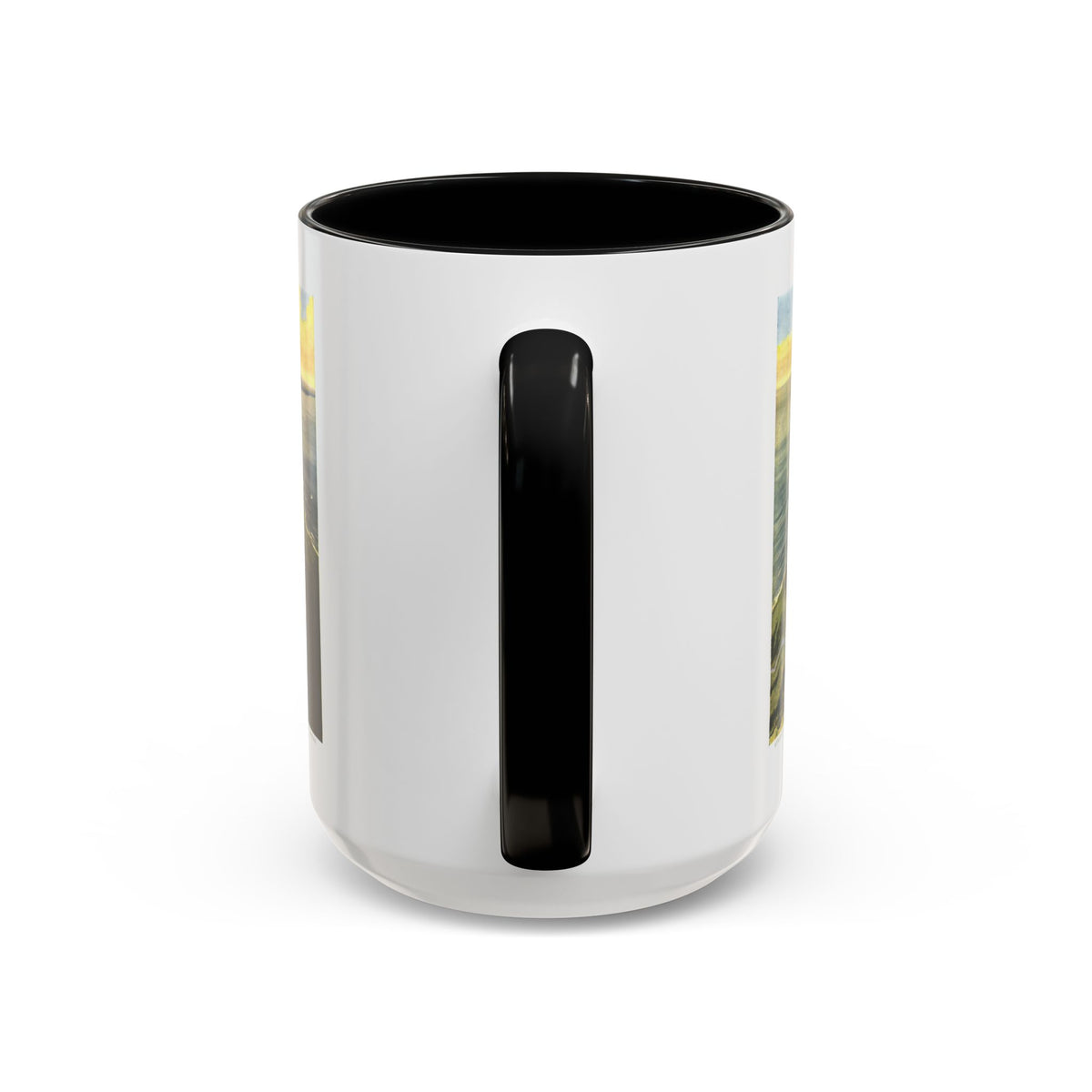 Central America - Panama Canal (1912) (Map) Accent Coffee Mug