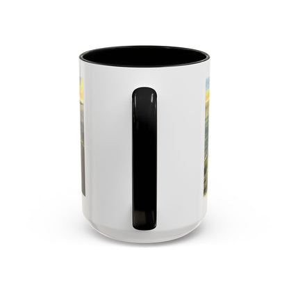 Central America - Panama Canal (1912) (Map) Accent Coffee Mug