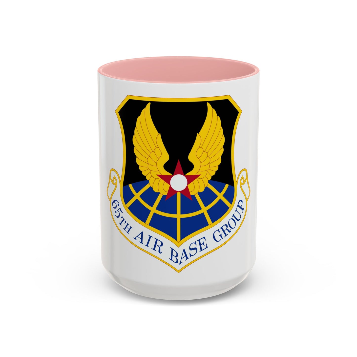 65 Air Base Group USAFE (U.S. Air Force) Accent Coffee Mug