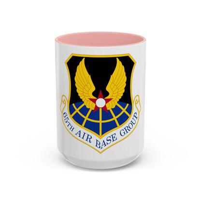 65 Air Base Group USAFE (U.S. Air Force) Accent Coffee Mug