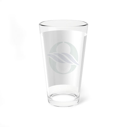 Flag of Nagahama Shiga (Japan) Pint Glass 16oz