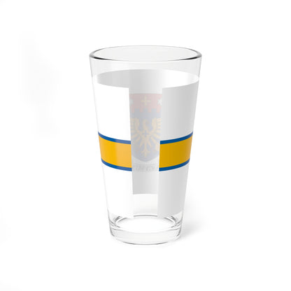 Flag of Nagyvaty (Hungary) Pint Glass 16oz