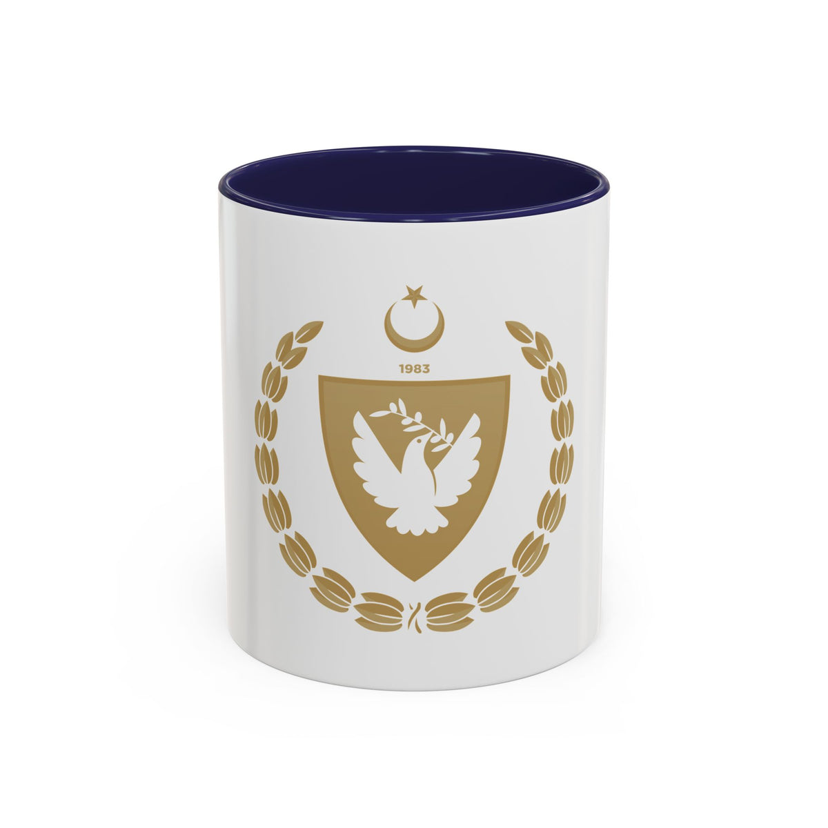 Emblem of the Presidency of the Turkish Republic of Northern Cyprus - Accent Coffee Mug