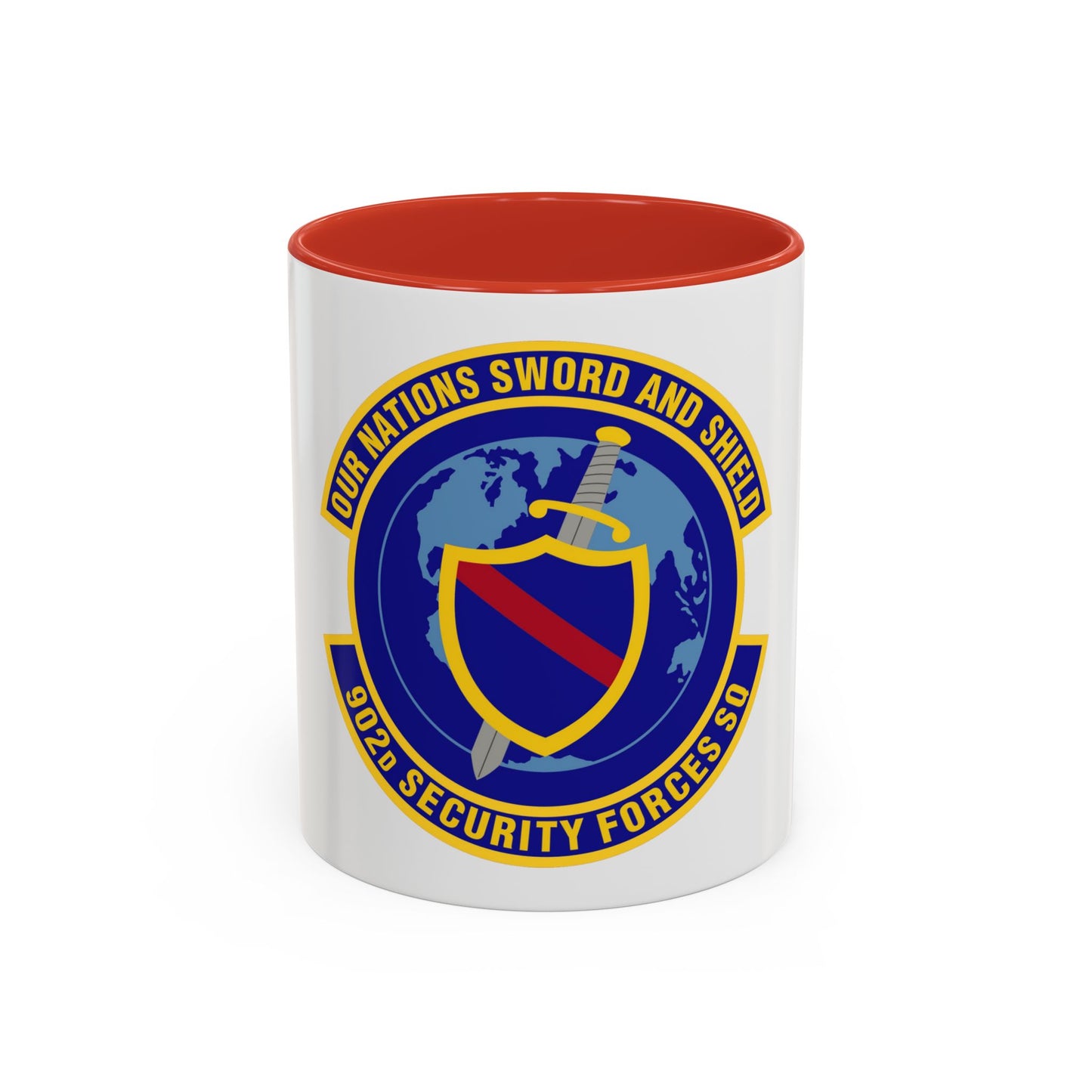 902d Security Forces Squadron (U.S. Air Force) Accent Coffee Mug