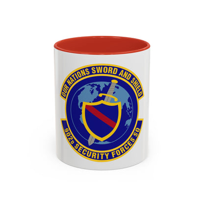 902d Security Forces Squadron (U.S. Air Force) Accent Coffee Mug