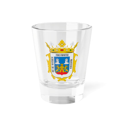 Escudo de Lugo (Spain) (Coat of Arms) Shot Glass 1.5oz