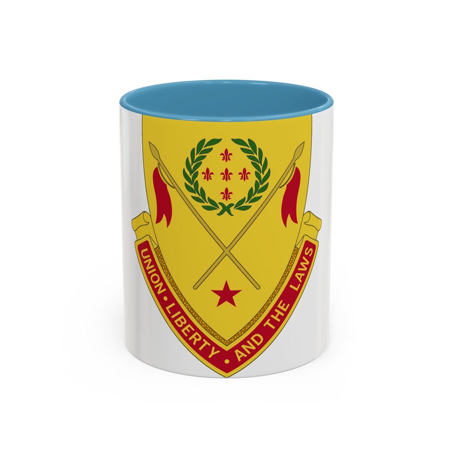 180th Field Artillery Battalion (U.S. Army) Accent Coffee Mug