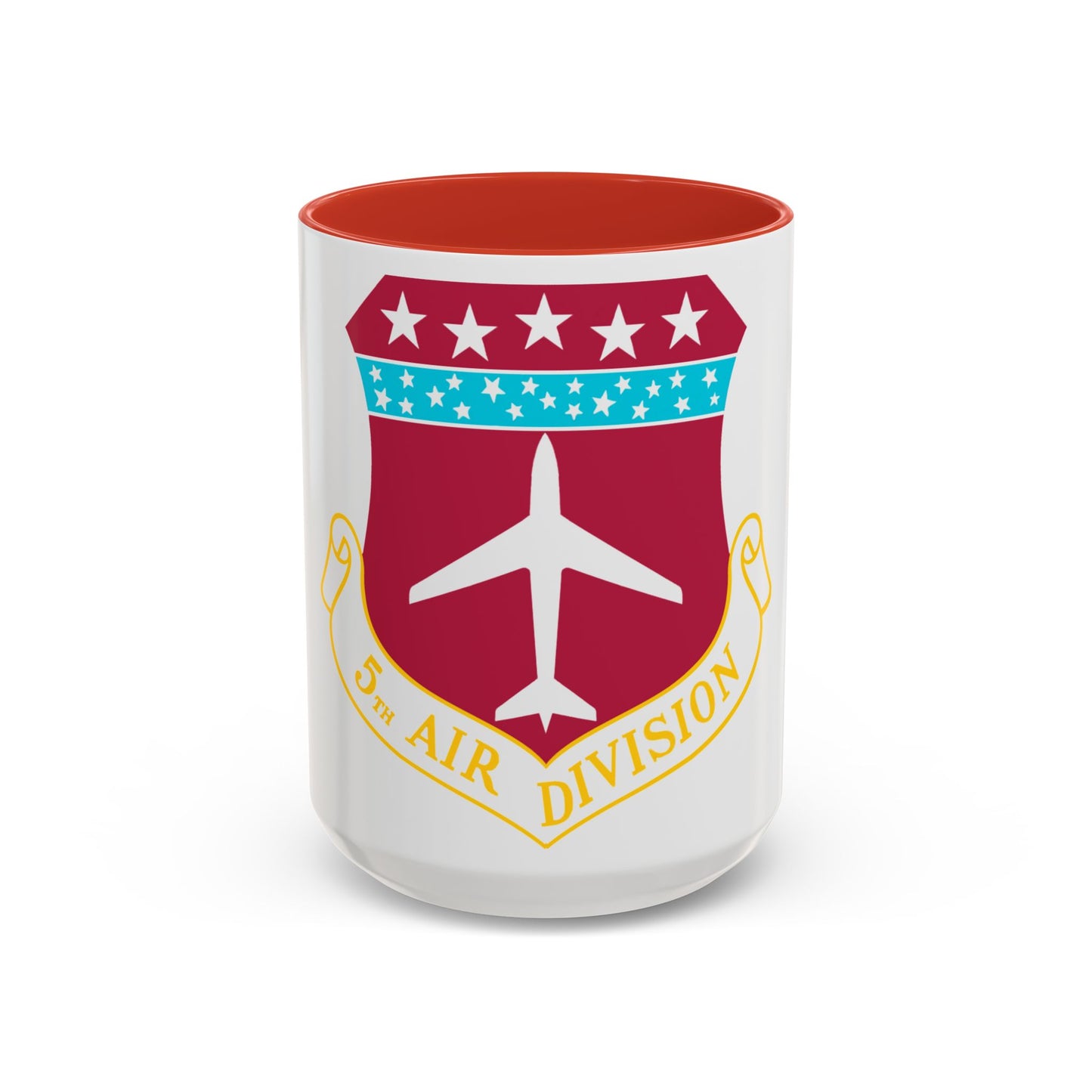 5th Air Division (U.S. Air Force) Accent Coffee Mug