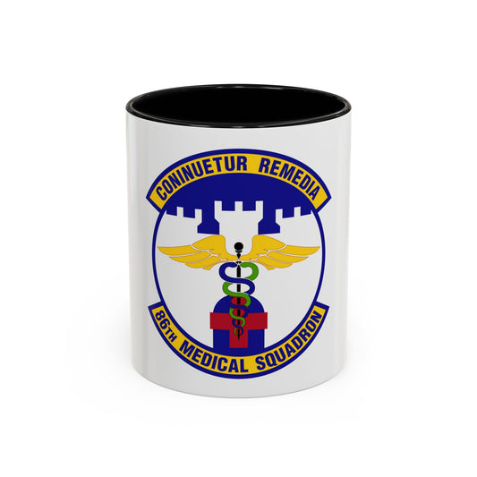86 Medical Squadron USAFE (U.S. Air Force) Accent Coffee Mug