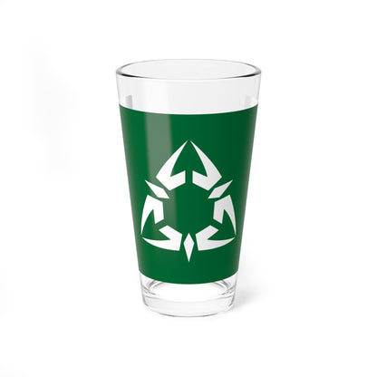 Flag of Samizu Nagano 1988-2005 (Japan) Pint Glass 16oz