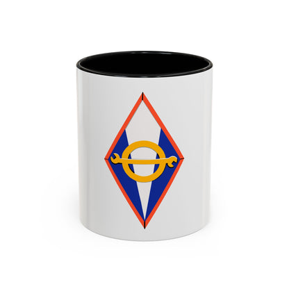 302 Force Support Squadron AFRC (U.S. Air Force) Accent Coffee Mug