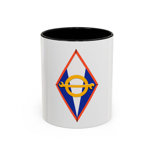 302 Force Support Squadron AFRC (U.S. Air Force) Accent Coffee Mug