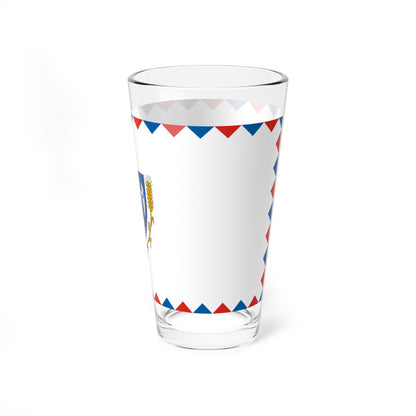 Flag of Szod (Hungary) Pint Glass 16oz