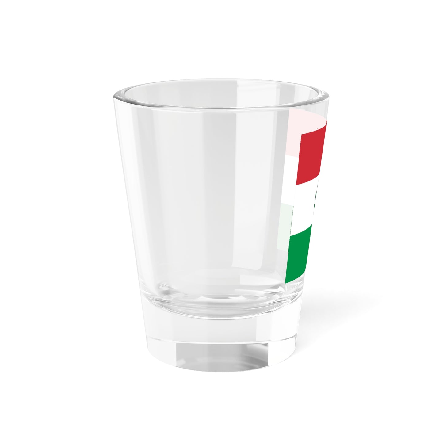Flag of the Cispadane Republic (Italy) Shot Glass 1.5oz