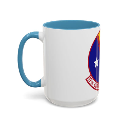 17th Communications Squadron (U.S. Air Force) Accent Coffee Mug