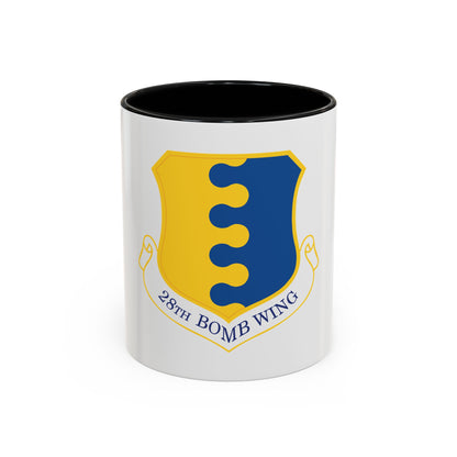 28 Bomb Wing ACC (U.S. Air Force) Accent Coffee Mug