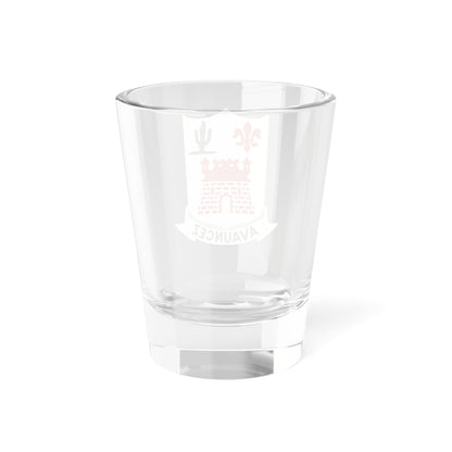 Verre à liqueur du 133e régiment d'infanterie (armée américaine) 1,5 oz