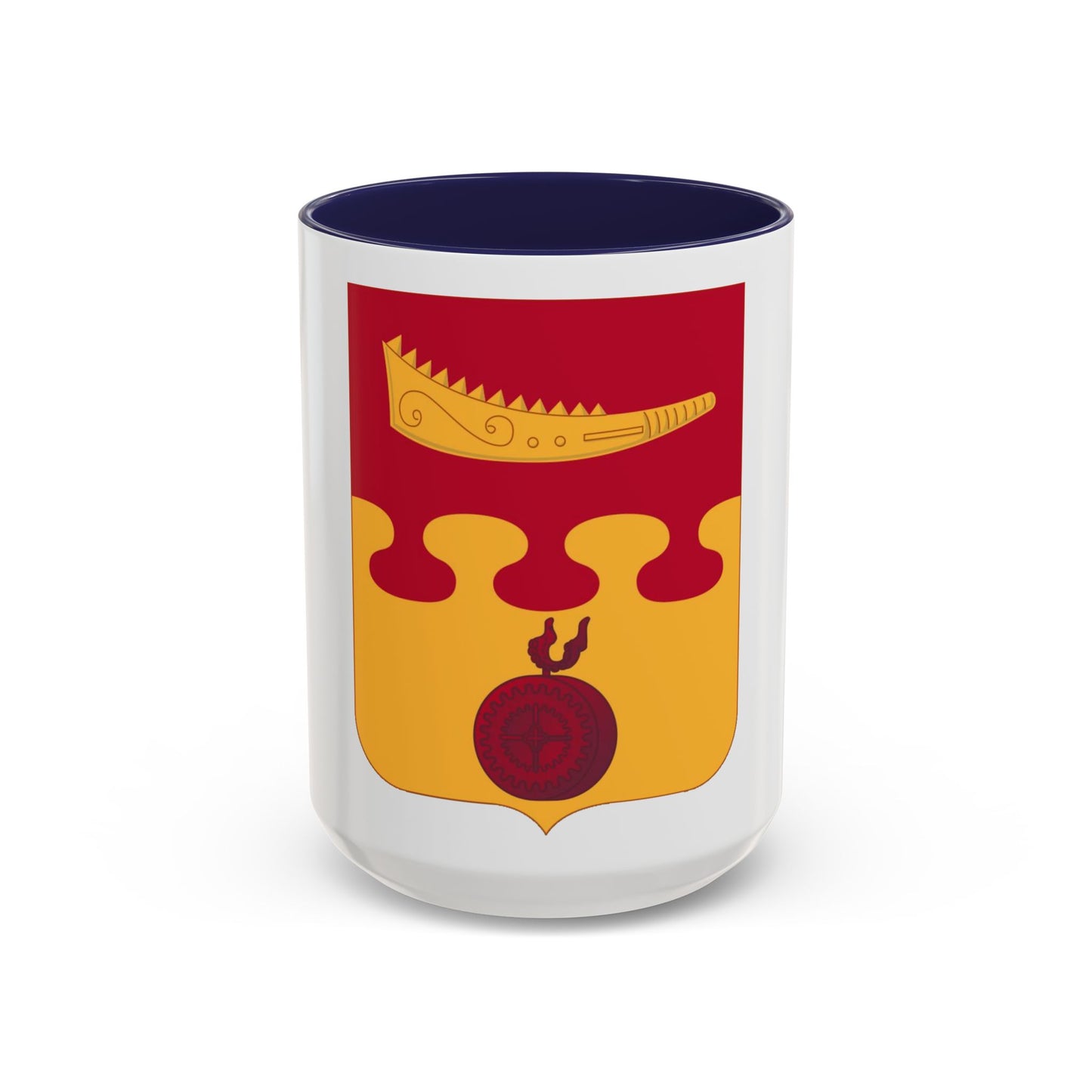 675th Airborne Field Artillery Battalion v2 (U.S. Army) Accent Coffee Mug