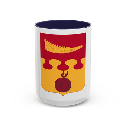675th Airborne Field Artillery Battalion v2 (U.S. Army) Accent Coffee Mug