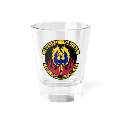 435th Communications Squadron (U.S. Air Force) Shot Glass 1.5oz