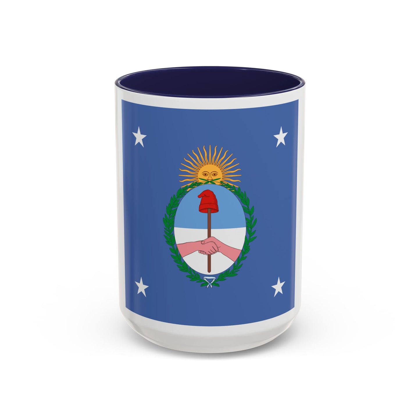 Standard of the President of Argentina Land - Accent Coffee Mug