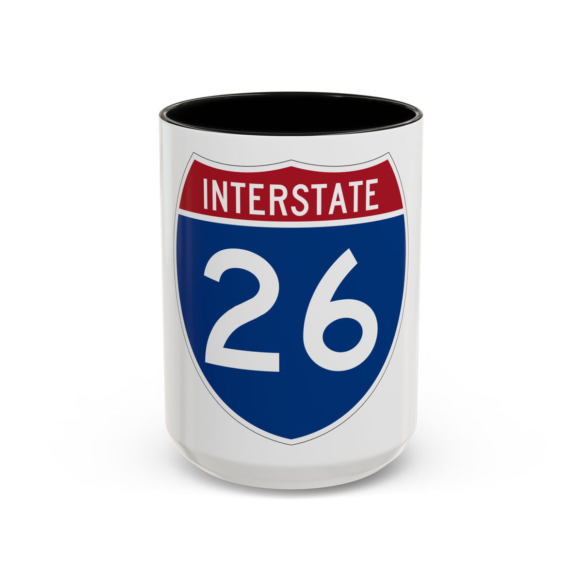 Interstate 26 (U.S. Highways) Accent Coffee Mug