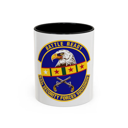 633d Security Forces Squadron (U.S. Air Force) Accent Coffee Mug